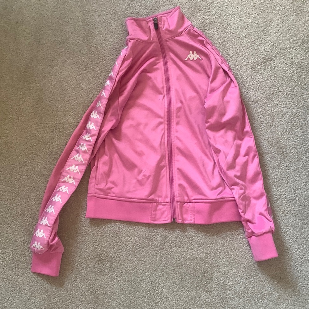 Kappa zip up (pink)